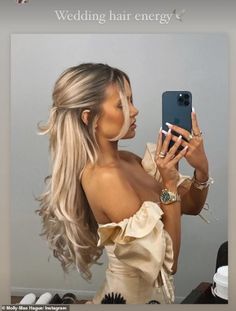 Gala Dress, Simple Prom Hair, Guest Hair, Ball Hairstyles, Prom Hairstyles For Long Hair, Blonde Hair Looks, Wedding Hair Inspiration, Wedding 2024, Hair Wedding