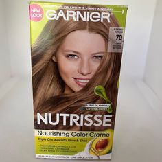 Garnier Nutrisse Hair Color Almond Cream 70 For Medium Dark Blonde Hair Color, That Results In A Great Conditioning Treatment For Your Hair! **Items Is New/Never Used** I Always Include A Small Gift With Every Purchase Use Code Jillmichelleb When You Sign Up With Poshmark For $10 Off Your 1st Order!! Tags: Fp The Movement By Free People Intimately The Free We The Free Revolve Nordstrom’s Forever 21 Guess Calvin Klein Zara Anthropologie American Eagle Lilly Pulitzer Designer Denim Vince J Brand T Medium Dark Blonde Hair, Garnier Nutrisse Hair Color, Hair Items, Dark Blonde Hair Color, Dresses Winter, Spring Hoodie, Cocktail Formal, Dark Blonde Hair, Almond Cream