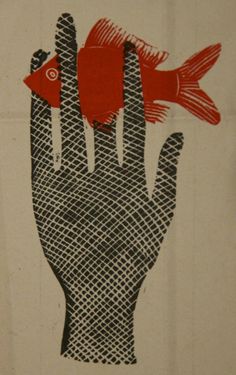 an image of a hand with fish on it