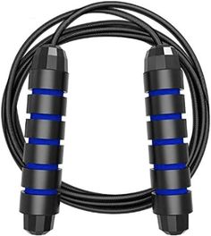 two black and blue hoses connected to each other