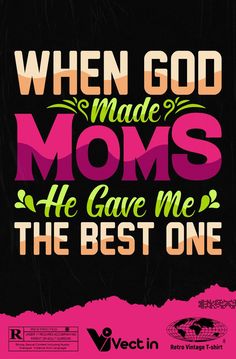 Mom, Mother's Day Family T-shirt Design. Image by Vectintee.std Badges Design, Creative T Shirt Design, Merch By Amazon, Typography T Shirt, Design Hoodie, Tee Designs, T Shirt Logo, Mothers Day T Shirts, Logo Vintage