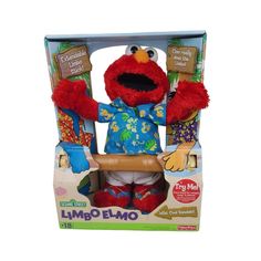 sesame street elmo elmo on the chair plush toy with sound and light effects