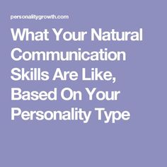 Type Personality, Communication Development, Personality Growth, Facts About People, Goals Relationship, Health Psychology, Myers–briggs Type Indicator