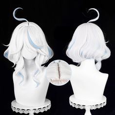 Includin Wig 
 Material: Heat Resistant Fiber 
 Gender: Gender-bending available 
 
 If you cannot find and like to buy the costume, wig, shoes, weapon or other accessories of this character, pls not hesitate to contact us 
 Please note that due to different screen resolution, products you receive may have a bit different as the one we show here. God Of Justice, Genshin Impact Fontaine, Hydro Archon, Gender Bending, Wig Material, Short Wigs, Cosplay Wig, Cosplay Wigs, Bending