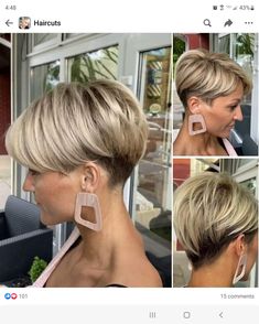 Short Hair Pixie Cuts, Short Hair Trends, Short Hair Undercut, Super Short Hair, Short Hair Balayage, Short Hair Styles For Round Faces, Penteado Cabelo Curto, Cute Hairstyles For Short Hair, Short Hair Updo