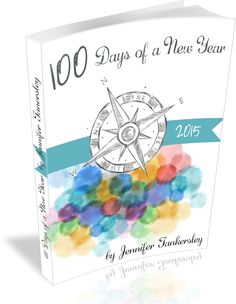 the book cover for 100 days of a new year