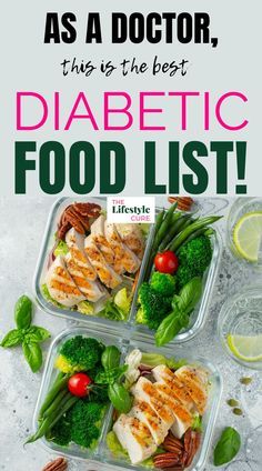 As a Doctor, This Is The Best Diabetic Food List to Lower Your Blood Sugar Levels! Foods Diabetics Should Avoid, Prediabetic Diet, Healthy Recipes For Diabetics, Low Sugar Recipes, Good Foods To Eat, Food List, Blood Sugar Levels, A Doctor, Food Lists