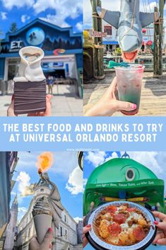 the best food and drinks to try at universal orlando resort