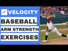 a baseball player pitching a ball on top of a field