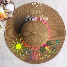 Straw Hat Diy, Crochet Stitches Video, Handmade Handbags, Crochet Stitches, Straw Bag, Fashion Shoes, Hats