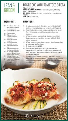 a recipe for baked food with tomatoes and zucchini