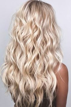 Beach Blonde Hair, Summer Blonde Hair, Blonde Wavy Hair, Beautiful Blonde Hair, Dyed Blonde Hair, Light Blonde Hair, Blonde Hair Inspiration, Blonde Hair Shades, Blonde Hair Looks