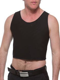 PRICES MAY VARY. 70% Nylon 30% Spandex Made in USA Pull On closure Machine Wash High Power Compression for FTM chest binding. Tummy length. Single front layer with ultra resistant fabric for body shaping and cotton layer for comfort. Powerful medical grade 70% Nylon and 30% spandex. Promotionally priced. High quality construction, Made in the USA Trans Binder, Binder Ftm, Black Binder, Chest Binder, Binder Ideas, Mens Bodysuit, Compression Bra, Pink Bodysuit, Beautiful Bra