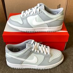 Dunk Low Gs ‘Pure Platinum Wolf Grey’ Size: Big Kids 6y/Women’s 7.5 Condition: Brand New Deadstock In The Box With Proof Of Purchase From Nike (See Last Pic). Sku: Dh9765-001 From A Smoke-Free Home. Will Ship Out To The Buyer Double Boxed, Same Or Next Day After Purchased. Nike Sb Dunk Low Pro, Nike Sb Dunks Low, Cute Nikes, Nike Sb Dunks, Nike Dunk Low, Dream Shoes, Nike Air Max 90, Dunk Low, Shoes Nike