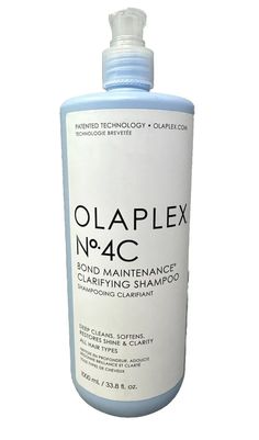 Olaplex No. 4C Bond Maintenance CLARIFYING Shampoo 33.8 oz Clarifying Shampoo, Shampoo And Conditioner, Health And Beauty, Hair Care, Pumps, Hair Care Tips