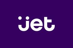 the word jet on a purple background