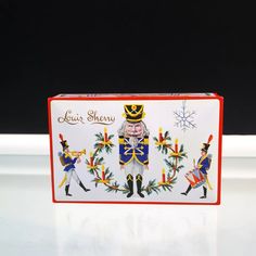 Louis Sherry New York Hinged Empty Candy Box Tin Holiday Nutcracker 2024 | eBay