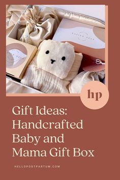 gift ideas handcrafted baby and mama gift box