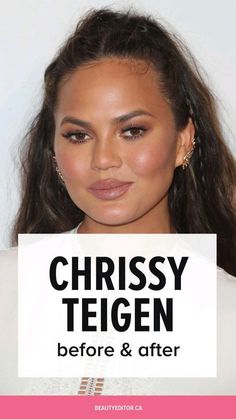 Chrissy Teigen Makeup, Chrissy Teigen Hair, Christy Teigen, Chrissy Teigen Model, Chrissy Teigen Style, Plus Size Hairstyles, Christine Teigen, Facial Contouring