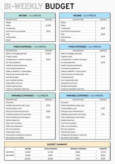 Conquer Your Finances: A Bi-Weekly Budget Plan paycheck_bill_tracker_printable_free #expenses_spreadsheet #trip_planning_template_free🎗️ Google Docs Budget Templates, Downloadable Budget Template, Google Sheet Budget Template Free, Google Sheets Budget Template Free, Monthly Budget Template Google Sheets, Biweekly Budget Template, Financial Budget Spreadsheet, Budget Template Google Sheets, Budget Template Excel Free