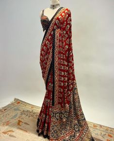 Red Bridal Saree, Madonna Vogue, Simple Saree Designs, Wedding Instagram, Fashionable Saree Blouse Designs, Desi Fashion Casual