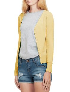 LE3NO Womens Soft Fitted Basic Cardigan Sweater | LE3NO Fitted Soft Knit V-neck Cardigan, Fitted V-neck Soft Knit Cardigan, Trendy Stretch Cardigan In Solid Color, Stretch Cotton V-neck Cardigan, Spring Fitted V-neck Sweater For Layering, Trendy Solid Color Stretch Cardigan, Trendy Stretch Solid Color Cardigan, Solid Color V-neck Cardigan For Layering, Trendy Stretch V-neck Cardigan