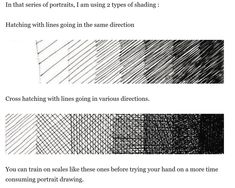 some lines are drawn in different directions