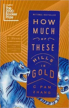 the cover of how much these hills is gold by graham zinno, with two white tigers