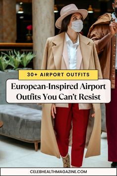 Embrace European flair with these sophisticated airport outfits. Learn to mix timeless pieces for an effortlessly chic continental travel look. #EuropeanStyle #AirportFashion #ContinentalChic[Collection] Fall Airport Outfit, Airport Outfit Winter, Chic Airport Outfit, Matching Loungewear Set, Chic Travel Outfit, Plane Outfit, Comfy Airport Outfit, Comfortable Travel Outfit, Airport Outfit Summer