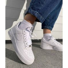 Size: 5.5y | Fits 7.5 Women's -Brand New Without Box - Same Day Shipping All My Footwear / Apparel Is 100% Authentic. -Firm Price. -Thank You! Nike Air Force 2, Tenis Air Force, Outfits With Air Force Ones, White Air Force 1, White Air Forces, Nike Air Force One, Air Force One, Nike Sneakers Women, Nike Air Force Ones