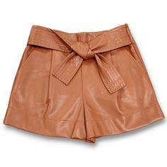 Marie Oliver Pixie Shorts Msrp $198 -Tonal Embroidered Tie At Waist -Small Pleats/Tucks At Front -Side Zipper Closure -Front Pockets At Sides From Marie Oliver: Casual And Comfortable. Structured And Stylish. Pixie Is Our Go-To Short When We’re Dressing To Impress But Don’t Want To Make A Whole Lot Of Effort. The Embroidered Belt Cinches At The Waist For An Extra Flattering Fit And Just A Hint Of Drama. Color: The Color Is Sienna, Which Is A Tan Or Brown Color. We Have Done Our Best To Accuratel Chic High Waist Brown Shorts, Chic Brown Shorts For Day Out, Chic Brown Short Bottoms, Chic Short Length Brown Bottoms, Chic Brown Short Length Bottoms, Brown Summer Shorts With Belt Loops, Chic Brown Bottoms For Summer, Chic Brown Shorts With Belt Loops, Brown Bottoms For Night Out In Summer