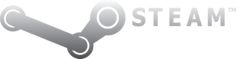 the logo for steam's is shown in grey and white with an image of a wrench on it