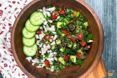 Tabbouleh With Quinoa