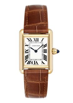 Cartier Tank Louis W1529856 18K Yellow Gold Ladies Watch | eBay Cartier Louis Tank Watch, Cartier Gold Watch, Cartier Tank Louis, Cartier Gold, Tank Watch, Cartier Tank, Cartier Watch, Rings Engagement, Roman Numeral