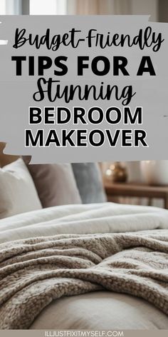 An inviting bedroom with a new layout, highlighting budget-friendly transformation tips. Creepy Texts Messages, Budget Bedroom Makeover, Bedroom Transformation, Bedroom On A Budget, Calming Bedroom, Affordable Bedding, Room Upgrade, Clean Bedroom, Awesome Bedrooms