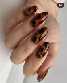 Tortuous Nails, Tortuous Shell Nails, Tortious Nail Design, Tortus Shell Nails, Tortious Shell Nails, Tortious Nails, Tortoise Nails Design, Turtle Shell Nails, Carey Nails