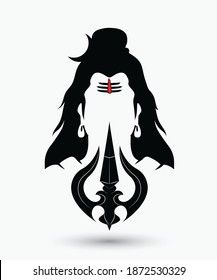 the silhouette of a woman with long hair