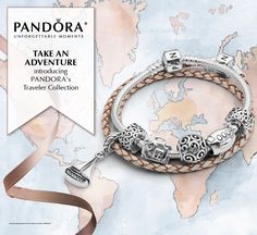 Wherever you go, take it with you! Find your souvenir traveler charms at www.PandoraMOA.com. How To Feel Beautiful, Brighton, Bracelet Watch, Charms