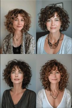 Naturally Wavy Hair Cuts, Natural Curly Hair Cuts, Medium Length Curly Hair, Grey Curly Hair, Bob Haircut Curly, Layered Haircuts For Medium Hair, Curly Hair Photos, Curly Hair Types, Short Curly Haircuts