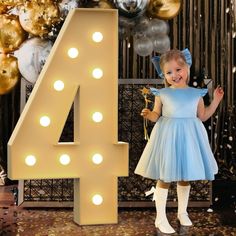 PRICES MAY VARY. 【DIY GIANT MOSAIC BALLOON FRAME】The Marquee Number is 4 feet tall, equal to 122 CM. The mosaic balloon frame number is perfect for birthday parties, baby showers, weddings, backdrop decor, Engagement Decorations, black and gold party decorations, and various celebrations. 【EASY TO SETUP】Marquee Numbers are pre-cut, all you needed was a glue gun to make it happen! Follow the instruction and video, and take 10-30 minutes max. Insert the bottom plate into the corresponding hole. Th Letters For Birthday, Light Up Numbers, Anniversary Party Decor, Marquee Numbers, Balloons Number, 70th Birthday Decorations, 18th Birthday Decorations, 30th Birthday Decorations, 50th Birthday Decorations