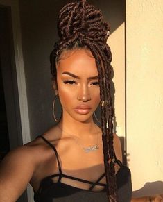 2 strand cornrow braids Hairstyles For Vacation, Wig Snatched, Faux Locs Styles, Trendy We Fryzurach, Faux Loc, Braids Styling, Twisted Hair, Locs Crochet, Locs Styles