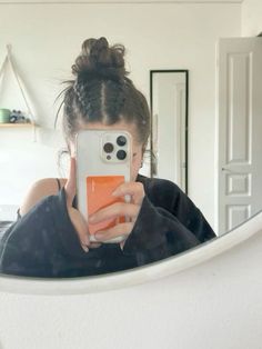 Braids In To A Bun, Cute Upstyles For Medium Hair, Two Braids To Bun, Braid Going Into Bun, Curly Bun With Braids, Braid Into Two Buns, Braids Into Bun Hairstyle, Slick Back Bun With Braids, Braids To Bun Hairstyle