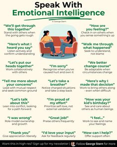 a poster with two women sitting on a couch talking to each other and the words speak with