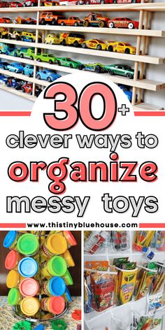 the top ten ways to organize messy toys