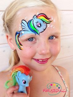 My little pony face paint