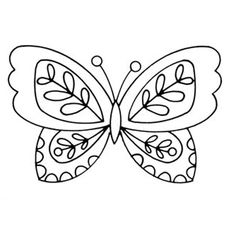 a butterfly with leaves on it's wings is shown in the shape of a flower