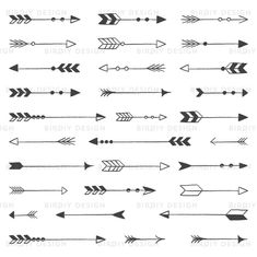 the different arrows are drawn in black and white, with one arrow pointing up to the left