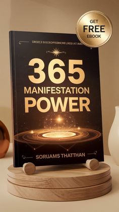 a book with the title 3655 manifestationation power on it