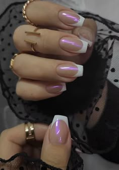 Belleza Aesthetic, Manicure Nail Designs, Simple Gel Nails, Summer Acrylic Nails, Dry Nails, French Tips, Luxury Nails, Classy Nails, Pretty Acrylic Nails