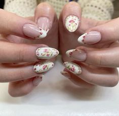 Soft Nails, Cute Nail Art, Girls Nails, Floral Nails, Nail Art Inspiration, Chic Nails, Swag Nails, How To Do Nails